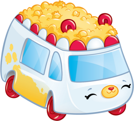 van [Shopkins] - transport - sciences et techniques - smiley émoticône émoji cartoon clipart illustration - artémotic