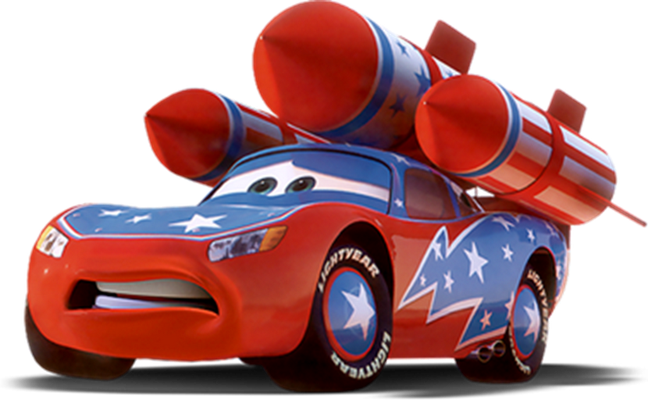 Lightning McQueen [Cars] - transport - sciences et techniques - smiley émoticône émoji cartoon clipart illustration - artémotic