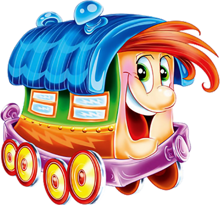 train - transport - sciences et techniques - smiley émoticône émoji cartoon clipart illustration - artémotic