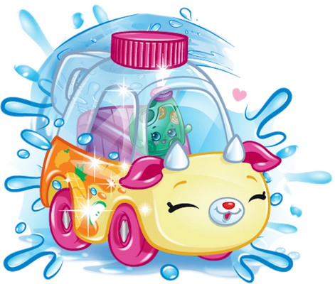 voiture [Shopkins] - transport - sciences et techniques - smiley émoticône émoji cartoon clipart illustration - artémotic