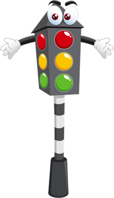 signalisation - transport - sciences et techniques - smiley émoticône émoji cartoon clipart illustration - artémotic