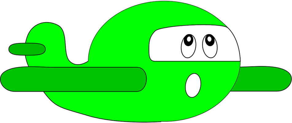 avion - transport - sciences et techniques - smiley émoticône émoji cartoon clipart illustration - artémotic