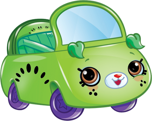 cabriolet [Shopkins] - transport - sciences et techniques - smiley émoticône émoji cartoon clipart illustration - artémotic
