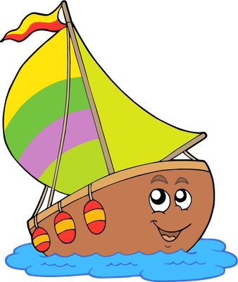bateau - transport - sciences et techniques - smiley émoticône émoji cartoon clipart illustration - artémotic
