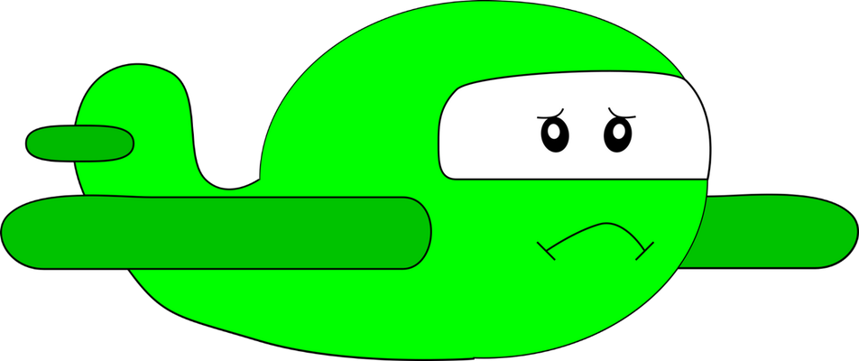 avion - transport - sciences et techniques - smiley émoticône émoji cartoon clipart illustration - artémotic
