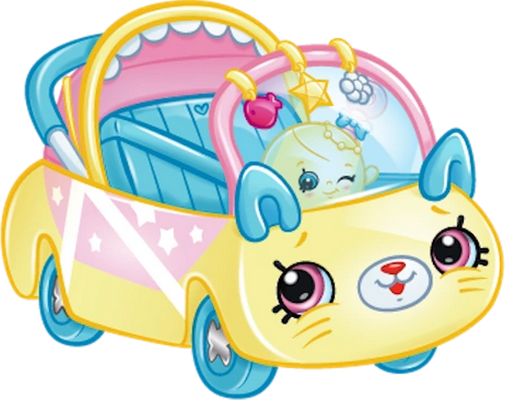 cabriolet [Shopkins] - transport - sciences et techniques - smiley émoticône émoji cartoon clipart illustration - artémotic