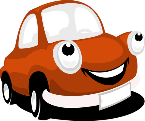 voiture - transport - sciences et techniques - smiley émoticône émoji cartoon clipart illustration - artémotic