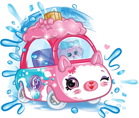 voiture [Shopkins] - transport - sciences et techniques - smiley émoticône émoji cartoon clipart illustration - artémotic
