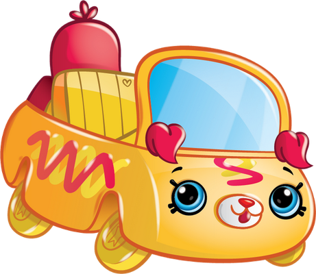 cabriolet [Shopkins] - transport - sciences et techniques - smiley émoticône émoji cartoon clipart illustration - artémotic