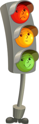 signalisation - transport - sciences et techniques - smiley émoticône émoji cartoon clipart illustration - artémotic