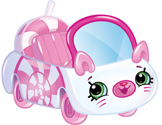 cabriolet [Shopkins] - transport - sciences et techniques - smiley émoticône émoji cartoon clipart illustration - artémotic