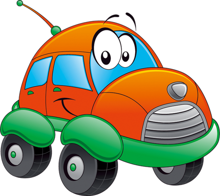 voiture - transport - sciences et techniques - smiley émoticône émoji cartoon clipart illustration - artémotic