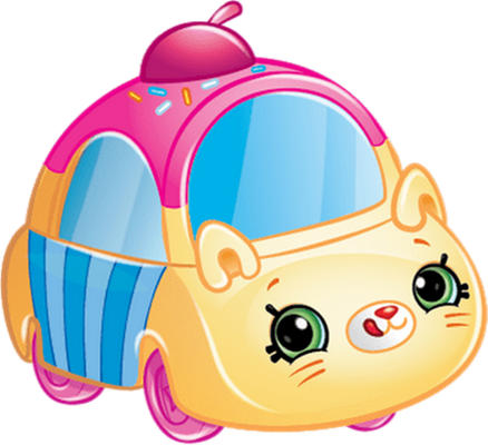 voiture [Shopkins] - transport - sciences et techniques - smiley émoticône émoji cartoon clipart illustration - artémotic