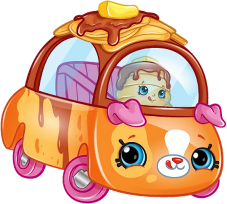 voiture [Shopkins] - transport - sciences et techniques - smiley émoticône émoji cartoon clipart illustration - artémotic