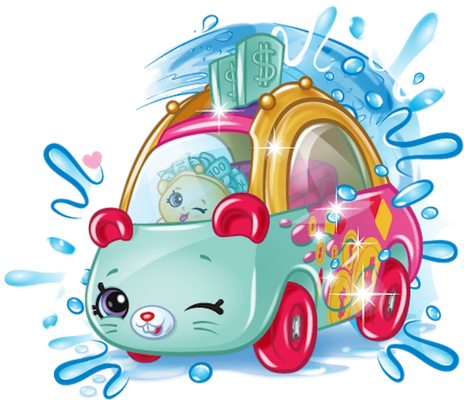 voiture [Shopkins] - transport - sciences et techniques - smiley émoticône émoji cartoon clipart illustration - artémotic