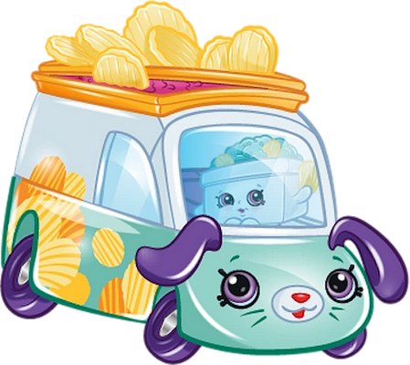 van [Shopkins] - transport - sciences et techniques - smiley émoticône émoji cartoon clipart illustration - artémotic