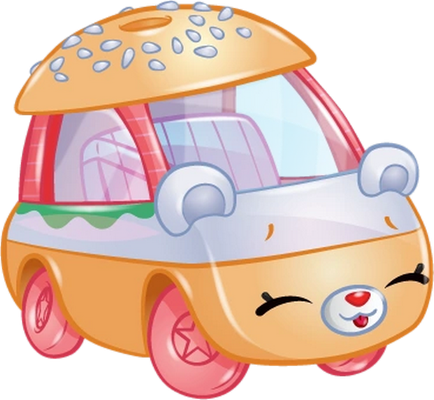 voiture [Shopkins] - transport - sciences et techniques - smiley émoticône émoji cartoon clipart illustration - artémotic