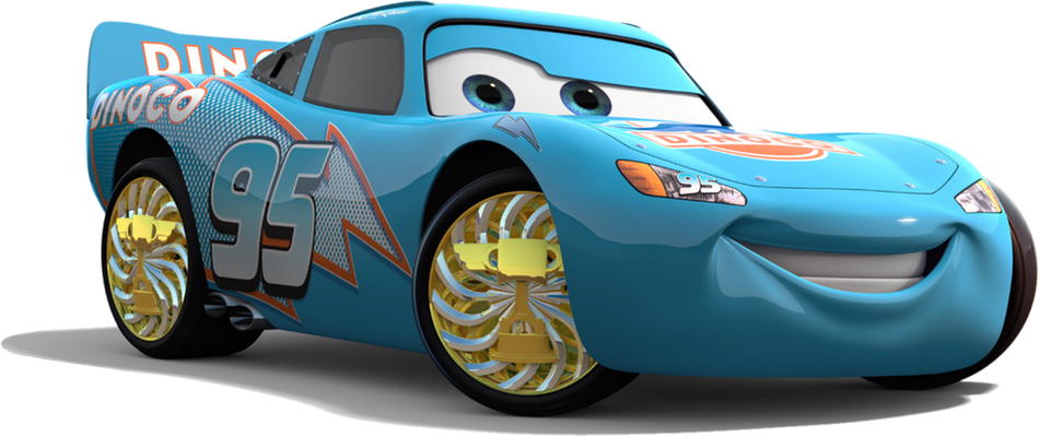 Lightning McQueen [Cars] - transport - sciences et techniques - smiley émoticône émoji cartoon clipart illustration - artémotic