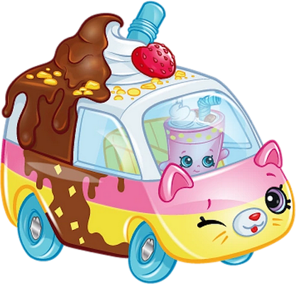 van [Shopkins] - transport - sciences et techniques - smiley émoticône émoji cartoon clipart illustration - artémotic