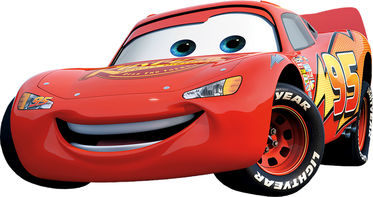 Lightning McQueen [Cars] - transport - sciences et techniques - smiley émoticône émoji cartoon clipart illustration - artémotic