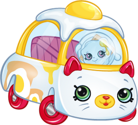 voiture [Shopkins] - transport - sciences et techniques - smiley émoticône émoji cartoon clipart illustration - artémotic