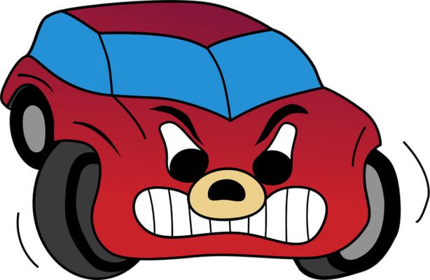 voiture - transport - sciences et techniques - smiley émoticône émoji cartoon clipart illustration - artémotic