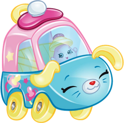voiture [Shopkins] - transport - sciences et techniques - smiley émoticône émoji cartoon clipart illustration - artémotic