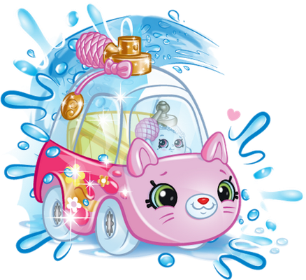 voiture [Shopkins] - transport - sciences et techniques - smiley émoticône émoji cartoon clipart illustration - artémotic