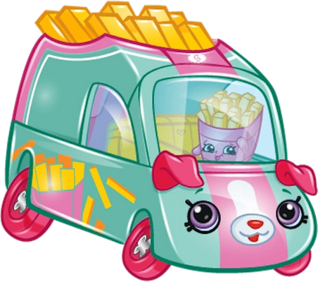 van [Shopkins] - transport - sciences et techniques - smiley émoticône émoji cartoon clipart illustration - artémotic