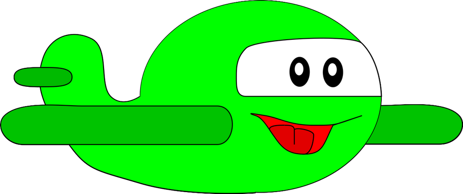 avion - transport - sciences et techniques - smiley émoticône émoji cartoon clipart illustration - artémotic