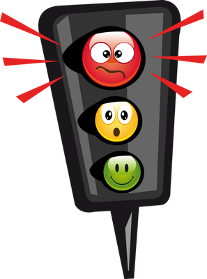 signalisation - transport - sciences et techniques - smiley émoticône émoji cartoon clipart illustration - artémotic