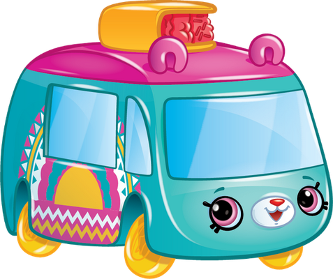 van [Shopkins] - transport - sciences et techniques - smiley émoticône émoji cartoon clipart illustration - artémotic