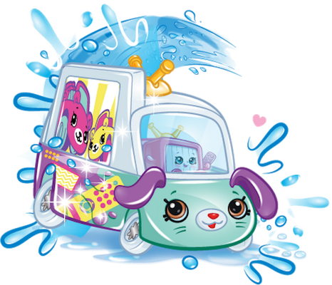 voiture [Shopkins] - transport - sciences et techniques - smiley émoticône émoji cartoon clipart illustration - artémotic