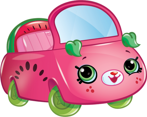 cabriolet [Shopkins] - transport - sciences et techniques - smiley émoticône émoji cartoon clipart illustration - artémotic