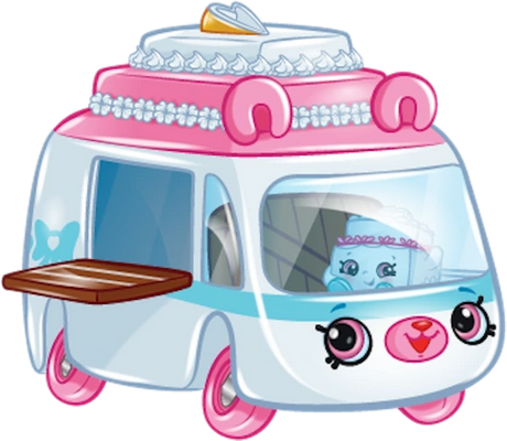 van [Shopkins] - transport - sciences et techniques - smiley émoticône émoji cartoon clipart illustration - artémotic