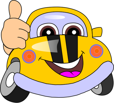 voiture - transport - sciences et techniques - smiley émoticône émoji cartoon clipart illustration - artémotic