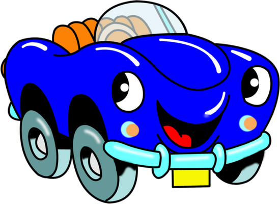 cabriolet - transport - sciences et techniques - smiley émoticône émoji cartoon clipart illustration - artémotic