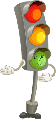signalisation - transport - sciences et techniques - smiley émoticône émoji cartoon clipart illustration - artémotic