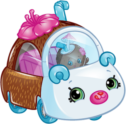 voiture [Shopkins] - transport - sciences et techniques - smiley émoticône émoji cartoon clipart illustration - artémotic