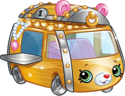 van [Shopkins] - transport - sciences et techniques - smiley émoticône émoji cartoon clipart illustration - artémotic