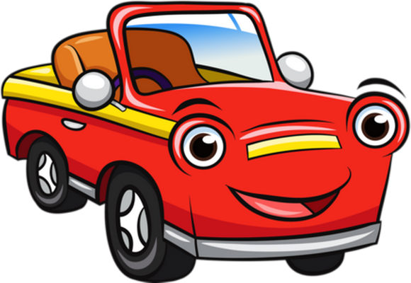 cabriolet - transport - sciences et techniques - smiley émoticône émoji cartoon clipart illustration - artémotic