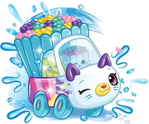 voiture [Shopkins] - transport - sciences et techniques - smiley émoticône émoji cartoon clipart illustration - artémotic