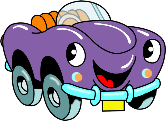 cabriolet - transport - sciences et techniques - smiley émoticône émoji cartoon clipart illustration - artémotic