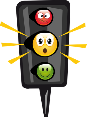 signalisation - transport - sciences et techniques - smiley émoticône émoji cartoon clipart illustration - artémotic