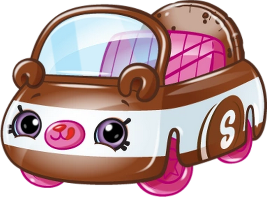 cabriolet [Shopkins] - transport - sciences et techniques - smiley émoticône émoji cartoon clipart illustration - artémotic