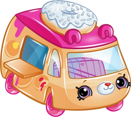 van [Shopkins] - transport - sciences et techniques - smiley émoticône émoji cartoon clipart illustration - artémotic