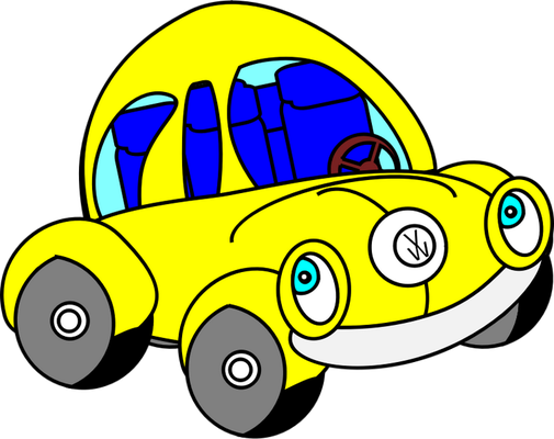 voiture - transport - sciences et techniques - smiley émoticône émoji cartoon clipart illustration - artémotic