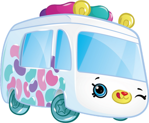 van [Shopkins] - transport - sciences et techniques - smiley émoticône émoji cartoon clipart illustration - artémotic
