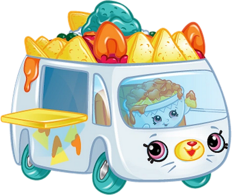 van [Shopkins] - transport - sciences et techniques - smiley émoticône émoji cartoon clipart illustration - artémotic