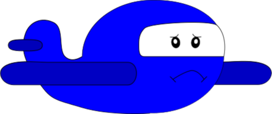 avion - transport - sciences et techniques - smiley émoticône émoji cartoon clipart illustration - artémotic